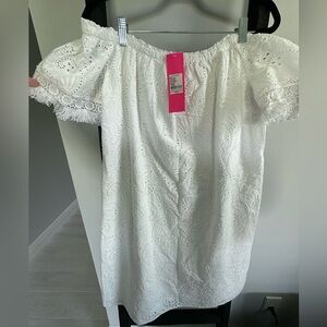 Lilly Pulitzer- SHANELLE DRESS - resort white